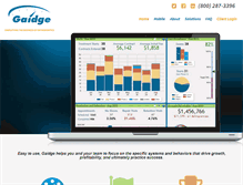 Tablet Screenshot of gaidge.com
